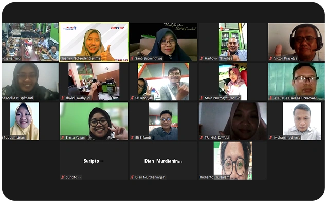 Webinar dan pertemuan daring