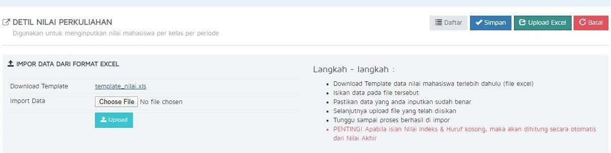 Gambar 4.5 — Isi Nilai via GoFeeder