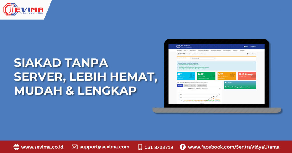 Siakad Cloud Tanpa Server, Lebih Hemat, Mudah Dan Lengkap | SEVIMA