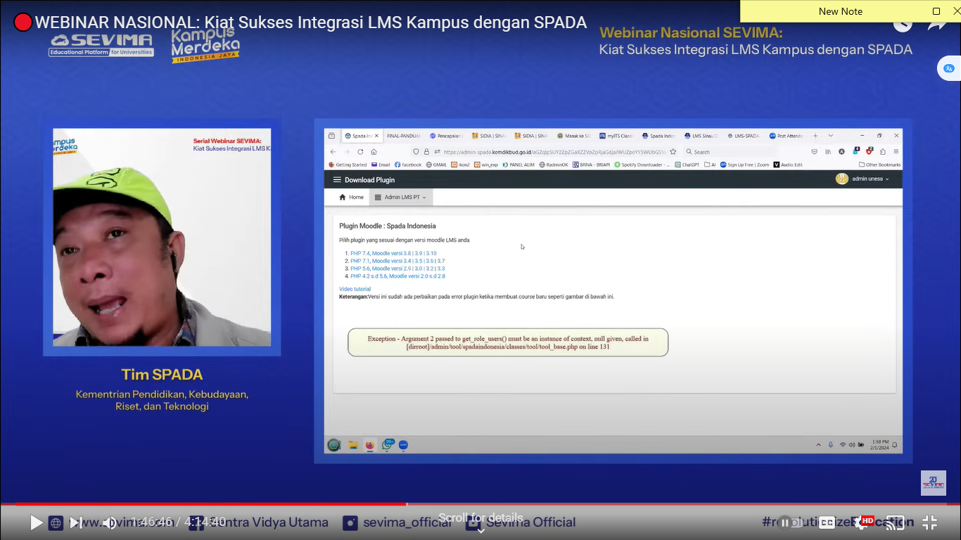 Kiat Sukses Integrasi LMS dengan SPADA Indonesia | SEVIMA
