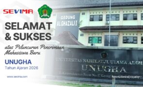 SEVIMA Ucapkan Selamat dan Sukses atas Peluncuran Penerimaan Mahasiswa Baru UNUGHA Tahun Ajaran 2026
