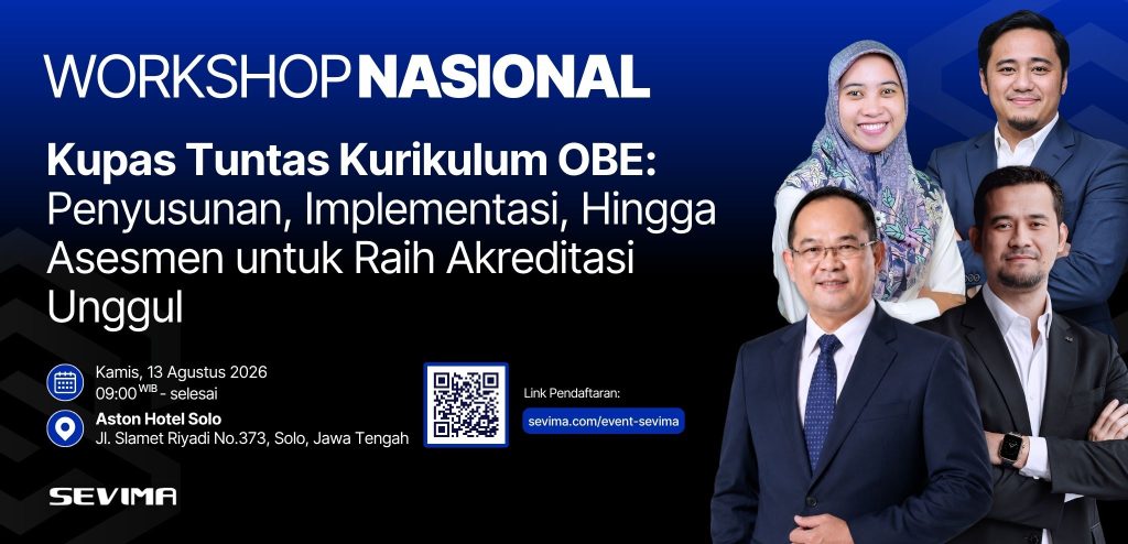 Workshop Kupas Tuntas Kurikulum OBE: Penyusunan, Implementasi, Hingga Asesmen untuk Raih Akreditasi Unggul